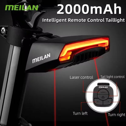 Luz Traseira de Bicicleta MEILAN X5