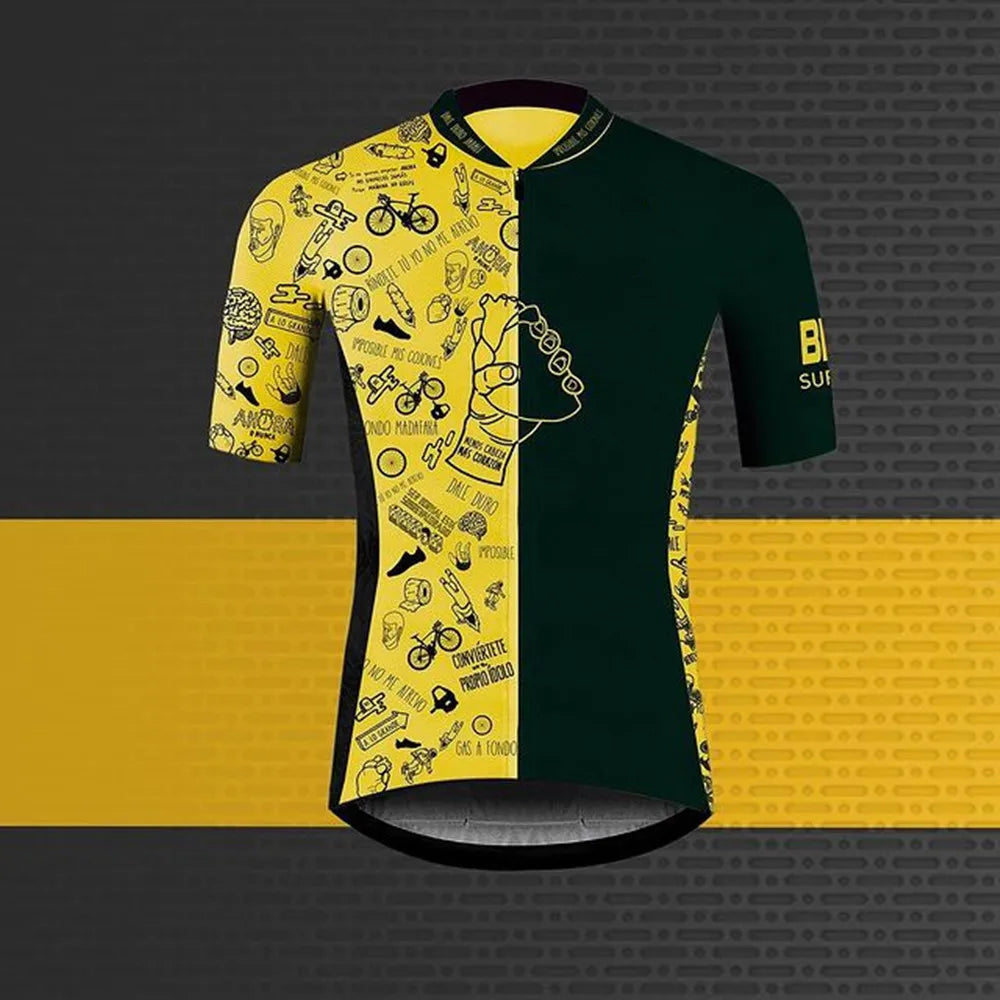 Camisa de Ciclismo Masculina BH Team