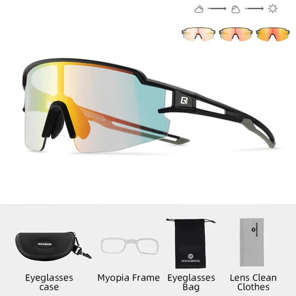 ROCKBROS Photochromic Polarized UV400 Cycling Glasses