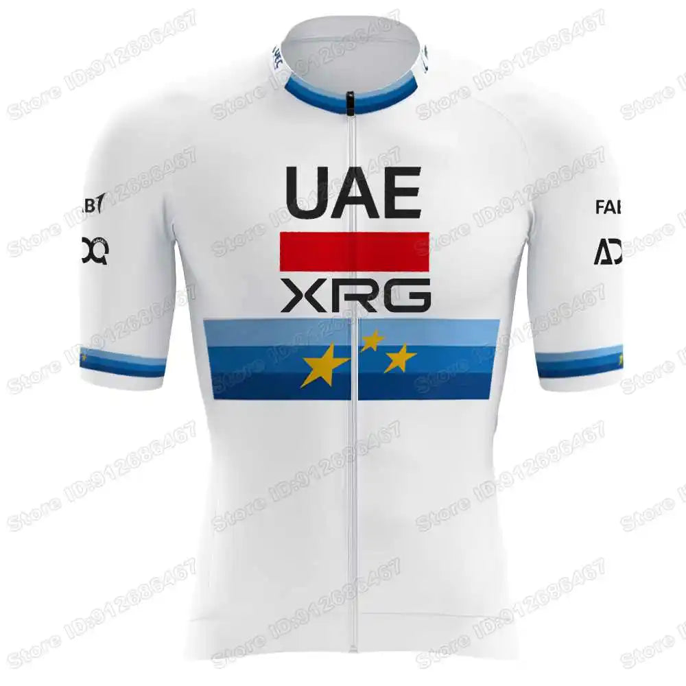 Camisa de Ciclismo Masculina UAE Team