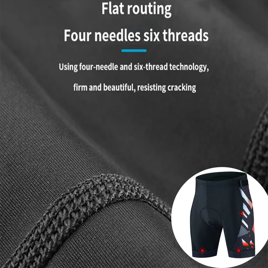 Bermuda de Ciclismo Masculina com Forro 5D em Gel