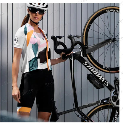 Conjunto Feminino de Ciclismo