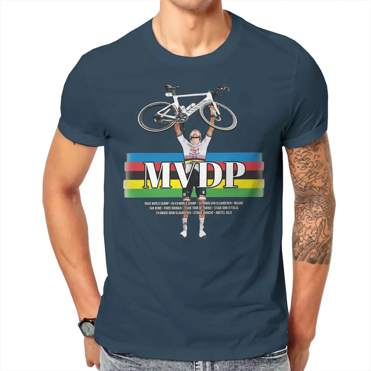 Camiseta Masculina Mathieu van der Poel