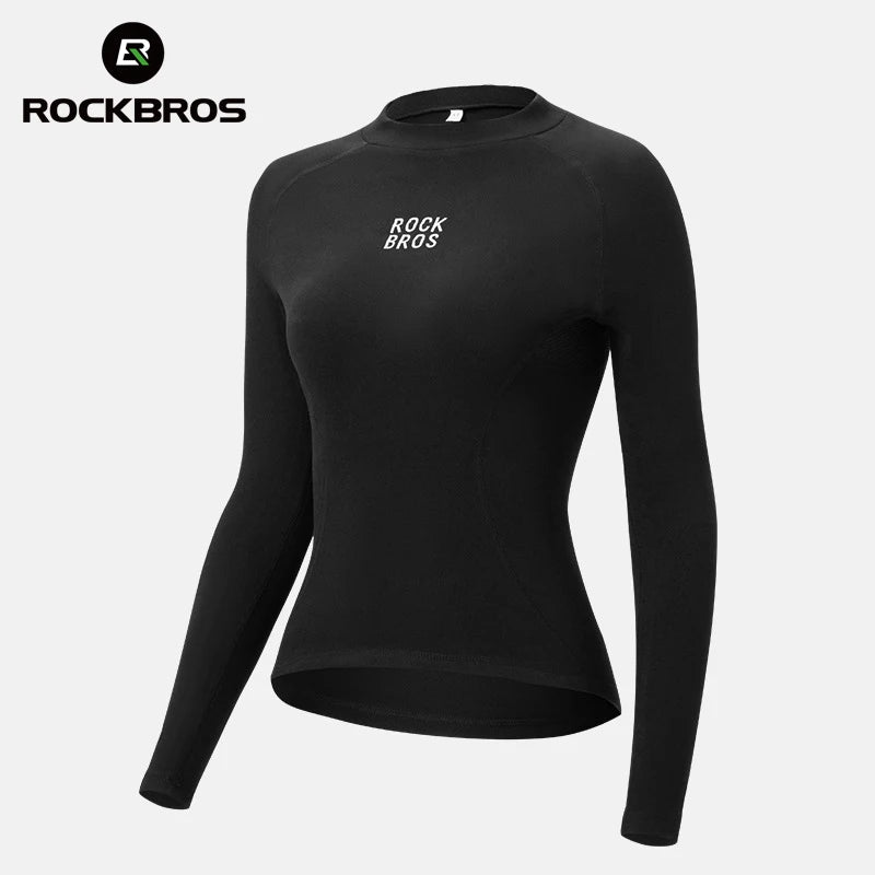 Blusa Térmica Feminina ROCKBROS para Ciclismo