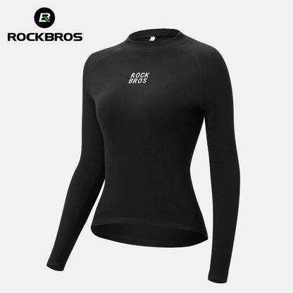 Blusa Térmica Feminina ROCKBROS para Ciclismo