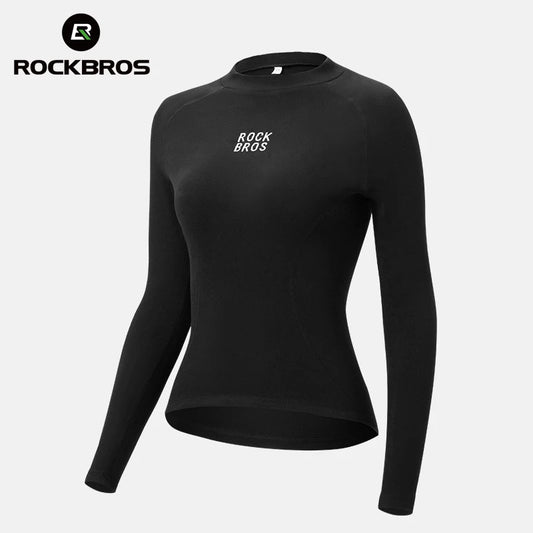 Blusa Térmica Feminina ROCKBROS para Ciclismo