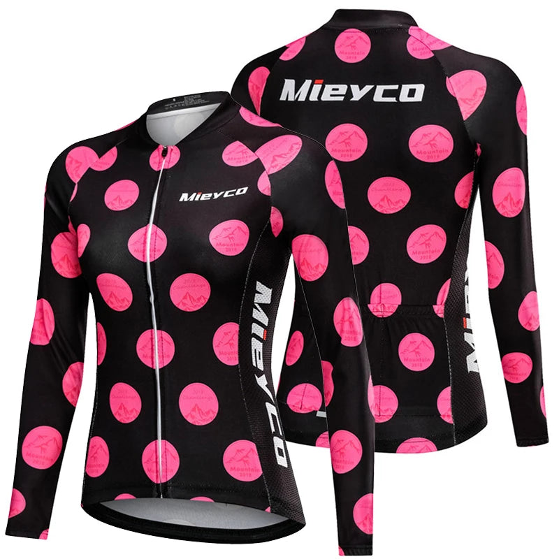 Camisa de Ciclismo Feminina MIEYCO