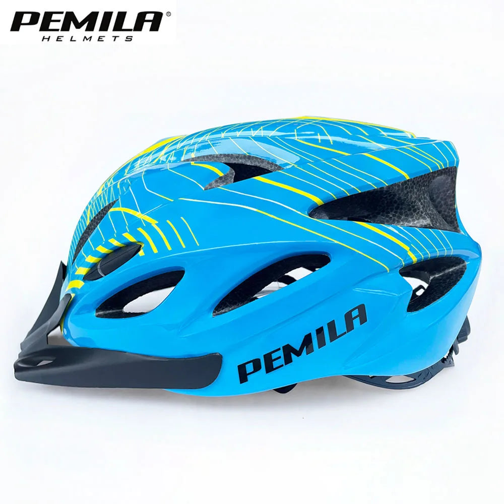 Capacete de Ciclismo Ultralight com Viseira