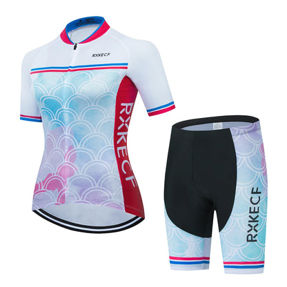 Conjunto de Ciclismo Feminino RXKECF Pro