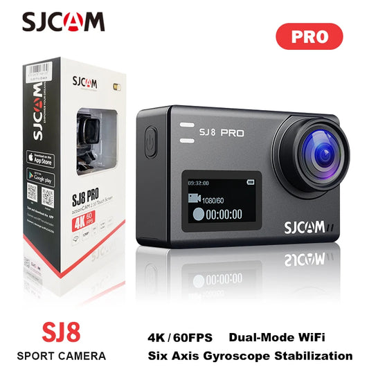 SJCAM SJ8 Pro – Action Cam 4K 60FPS, WiFi 5G, Touchscreen