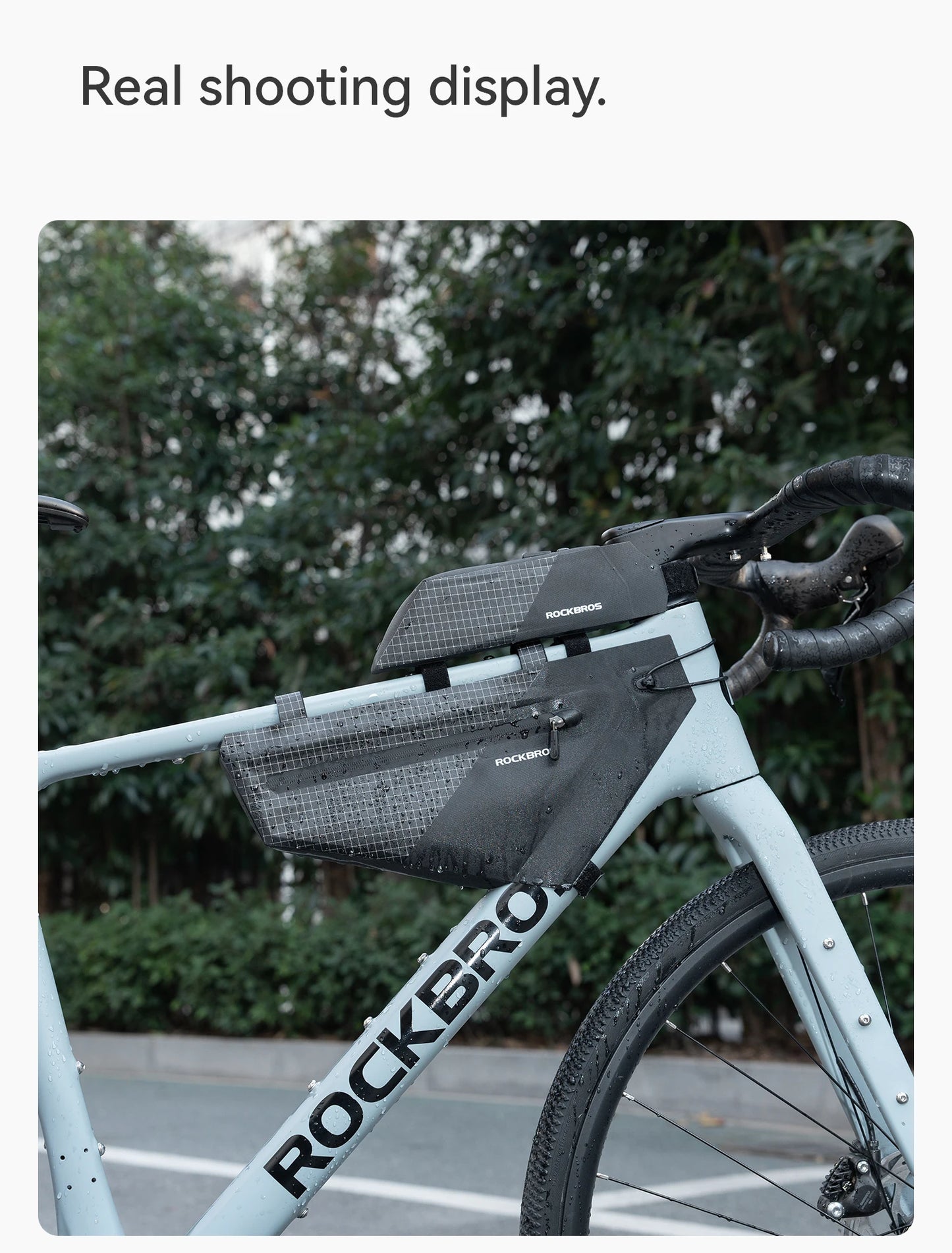 Bolsa de Quadro ROCKBROS com Estrutura Rígida