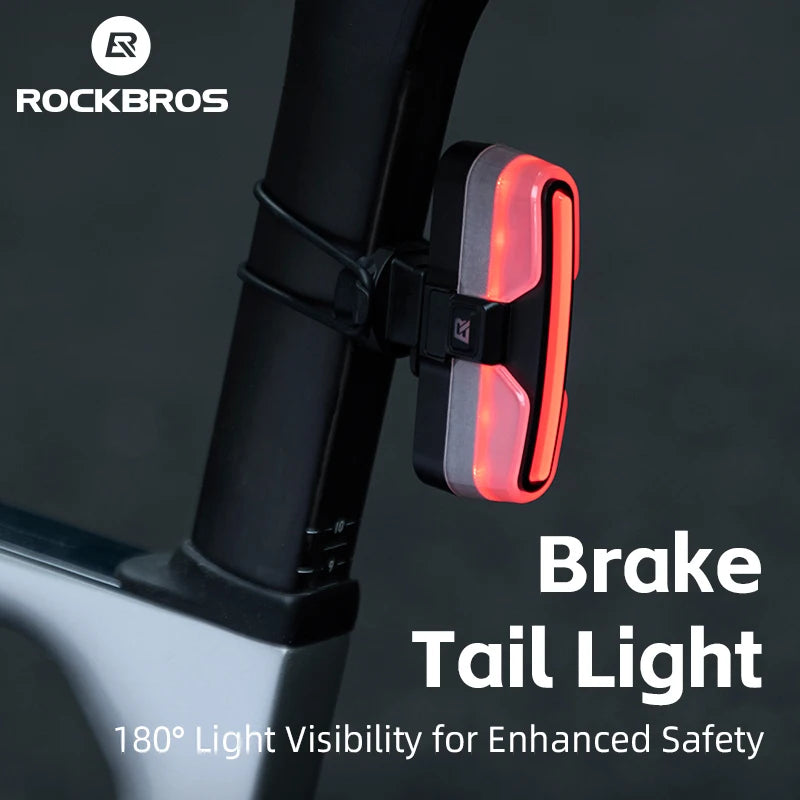 ROCKBROS Smart Rear Light for Bicycles