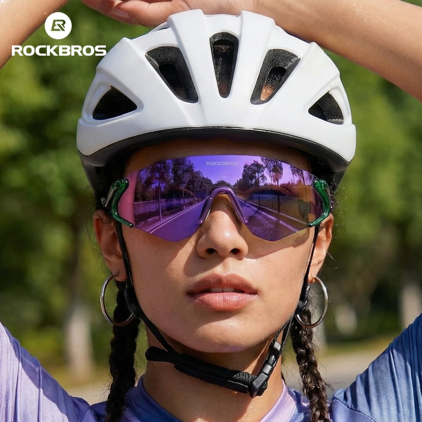 Óculos de Ciclismo Fotocromático ROCKBROS