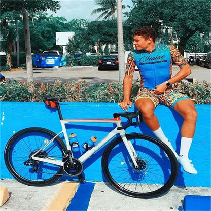Macaquinho Masculino de Triathlon Chaise Cycliste