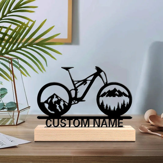 Bicicleta em Metal