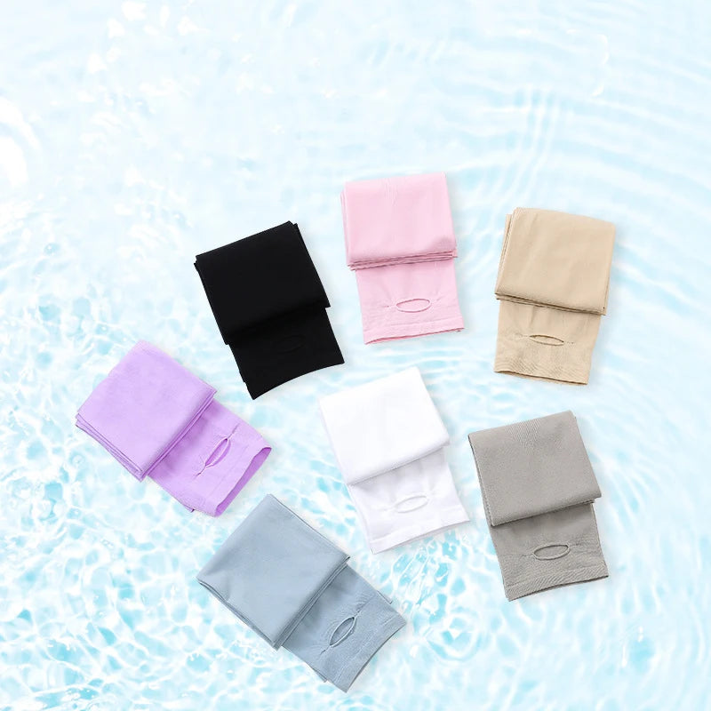Ice Silk Sun Protection Arm Sleeves