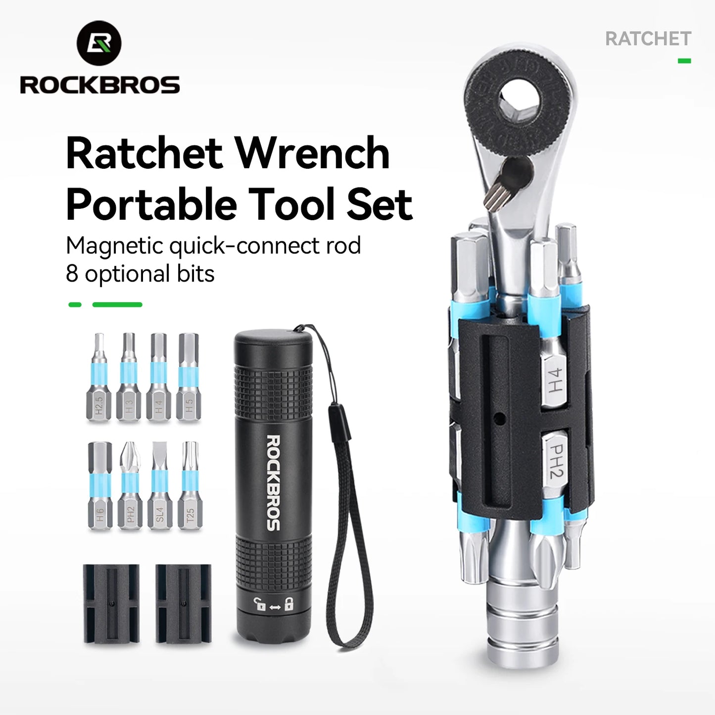 Kit de Ferramentas para Bicicleta ROCKBROS com Chave Catraca