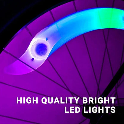 Luz LED para Raios de Bicicleta