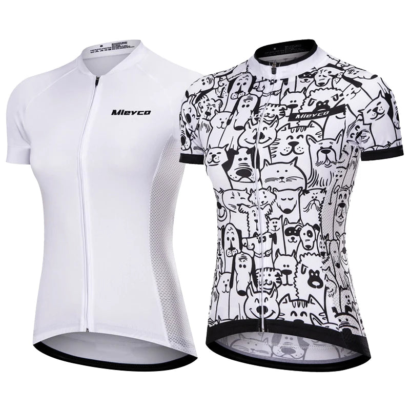 Camisa de Ciclismo Feminina Mieyco