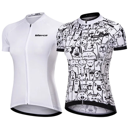 Camisa de Ciclismo Feminina Mieyco
