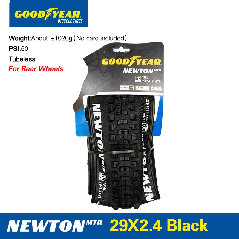 Pneu MTB Goodyear Newton MTR e MTF 29 Tubeless Ready