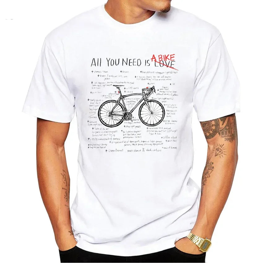 Camiseta Masculina Vintage Sports Bike