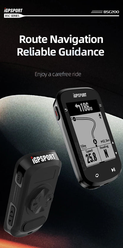 Ciclocomputador GPS iGPSPORT BSC200