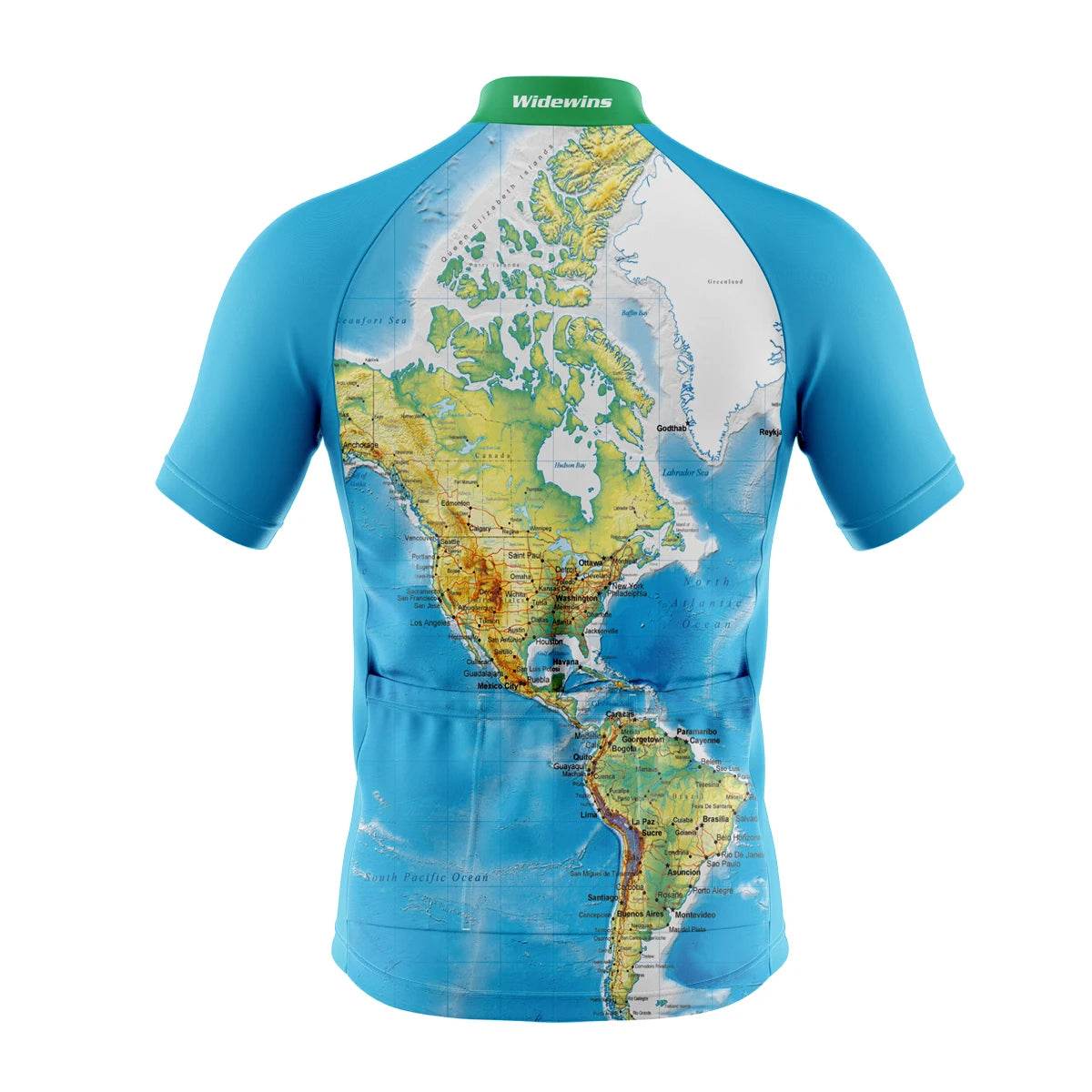 Camisa de Ciclismo Masculina The Earth
