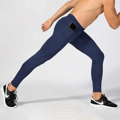 Calça de Compressão Masculina Esportiva