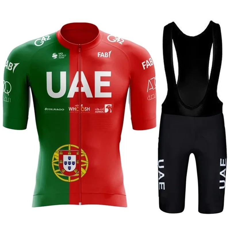 Conjunto de Ciclismo Masculino UAE Team