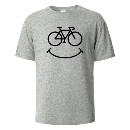 Camiseta Casual Bike Smile