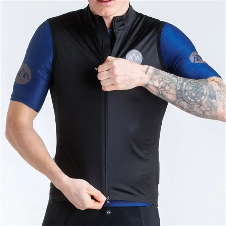 Jaqueta de Ciclismo Corta-Vento e Impermeável
