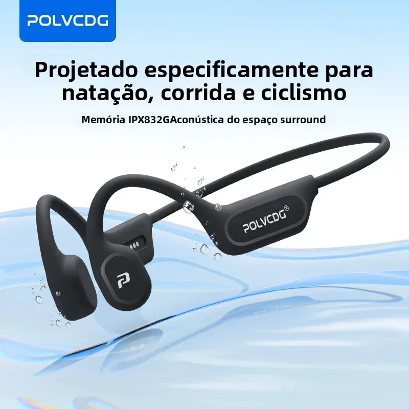 Fone de Ouvido por Condução Óssea POLVCDG X9