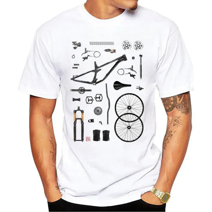 Camiseta Masculina Vintage Sports Bike