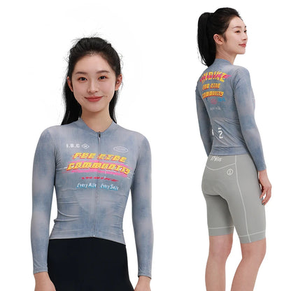 Camisa de Ciclismo Feminina INBIKE