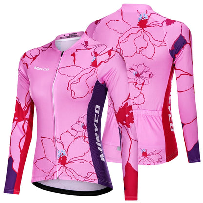 Camisa de Ciclismo Feminina MIEYCO