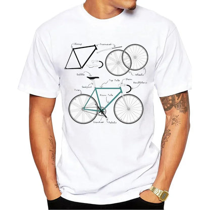 Camiseta Masculina Vintage Sports Bike