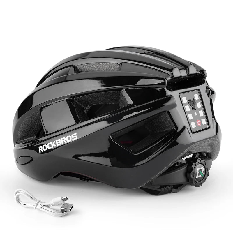 Capacete de Ciclismo ROCKBROS com Luz USB