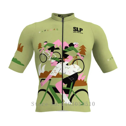 Camisa de Ciclismo Masculina SLP Slim Fit