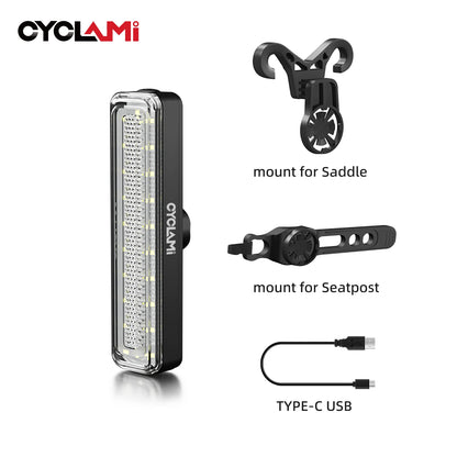 Lanterna Traseira Inteligente CYCLAMI