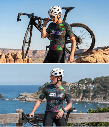 Camisa de Ciclismo Masculina ROCKBROS