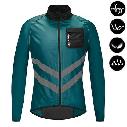 Jaqueta Corta Vento Masculina WOSAWE Refletiva