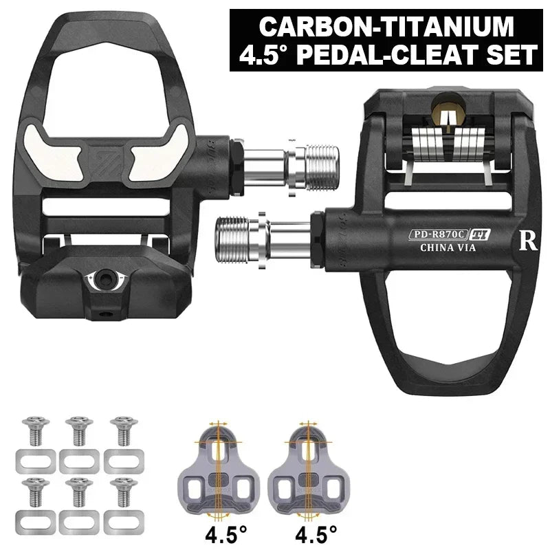 BUCKLOS Road Clipless Bicycle Pedal