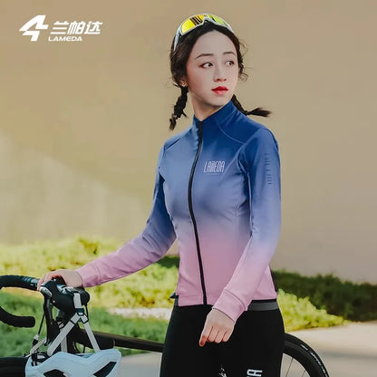 Jersey Ciclismo Feminina Lameda Inverno Térmica Fleece