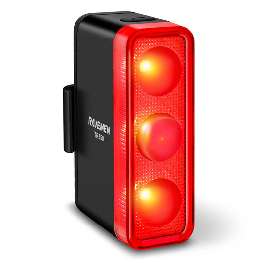 RAVEMEN TR350 – Luz Traseira Bike 350 Lúmens