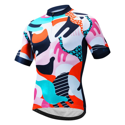 Jersey de Ciclismo Masculina Manga Curta Pro Team