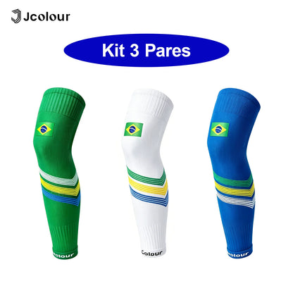 Joelheira Compressiva Esportiva para Ciclismo e Corrida