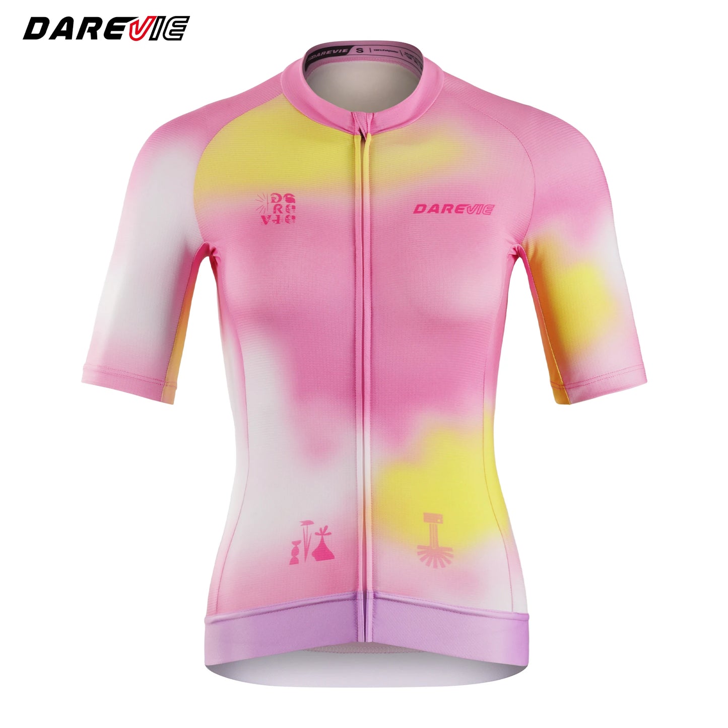 Camisa de Ciclismo Feminina Darevie