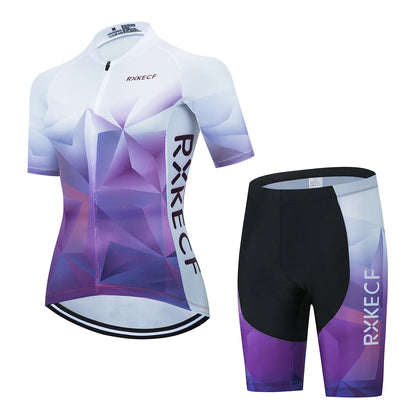 Conjunto de Ciclismo Feminino RXKECF Pro