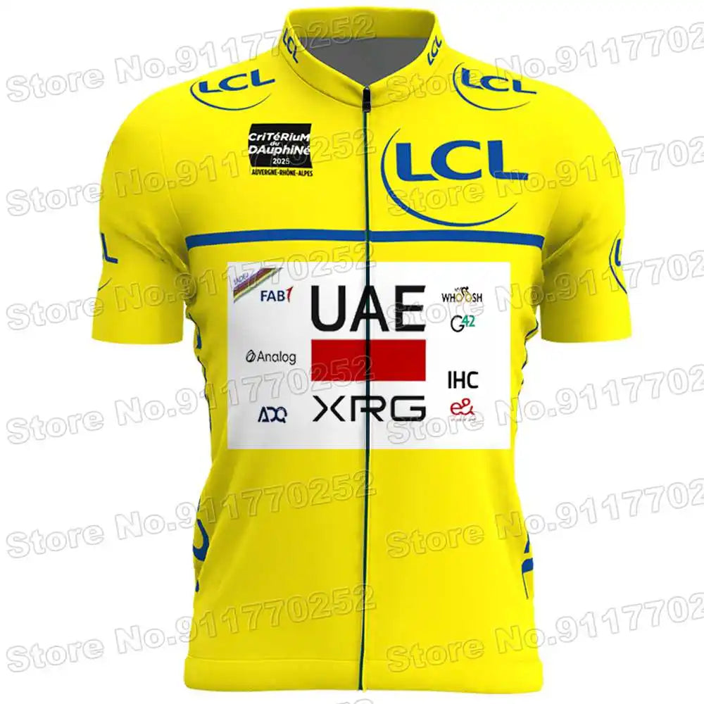 Camisa de Ciclismo Masculina UAE Team